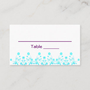 De Placement Carte Bat mitzvah Allison Rachel