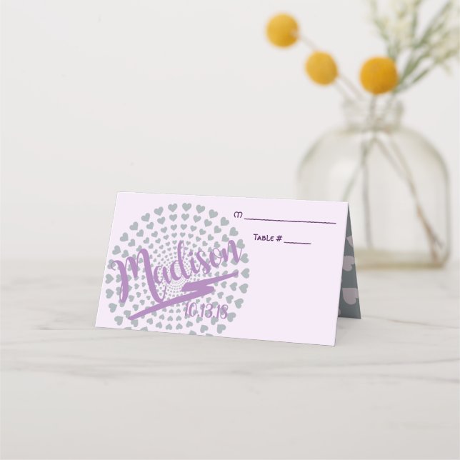 De Placement Carte Bat mitzvah MADISON (Devant)