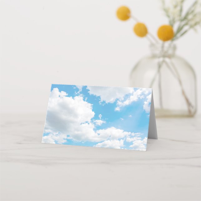 De Placement Carte Bleue Mariage Cloud 9 (Devant)