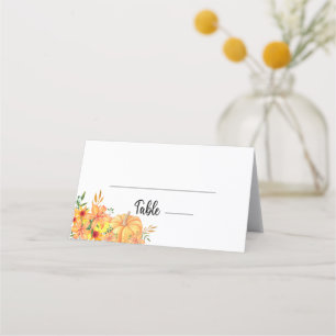 De Placement Carte citrouille
