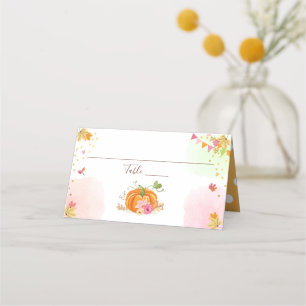 De Placement Carte citrouille Place Automne Douche Automne Anni