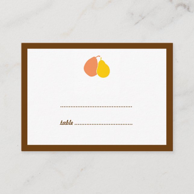 De Placement Carte d'accompagnement mariage parfaite en or (Devant)