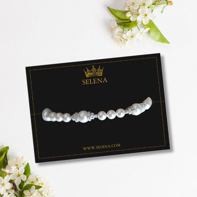 De Placement Carte d'affichage du bracelet Gold Crown (Créateur téléchargé)