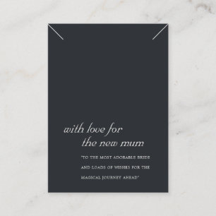 DE PLACEMENT CARTE D'AFFICHAGE NOIR ET BLANC NOUVEAU CADEAU MUM