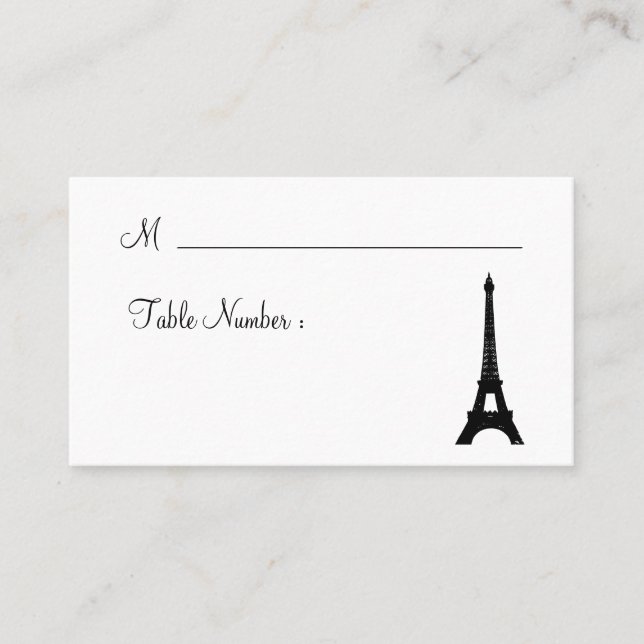 De Placement Carte Damask Paris Place (Devant)