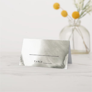 De Placement Carte d'escorte d'aquarelle Ombre GRIS