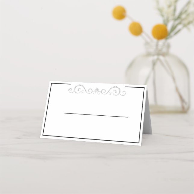 De Placement Carte Diamond Scroll Place (Devant)