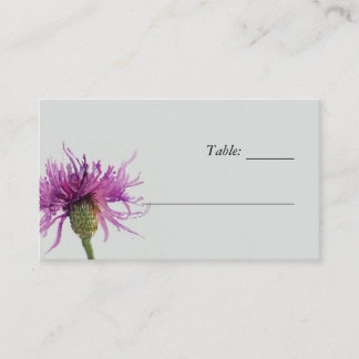 De Placement Carte fleur sauvage Floral Mariage Place