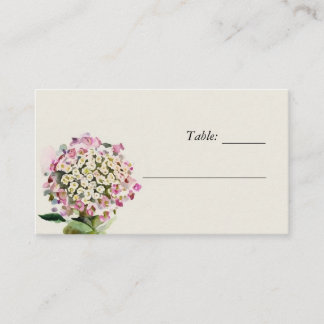 De Placement Carte fleur sauvage Floral Mariage Place