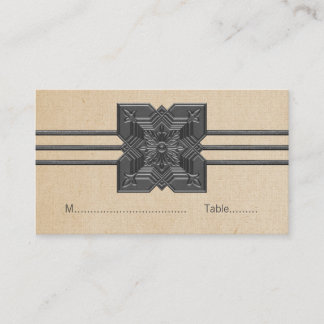 De Placement Carte frontière beige Medallion
