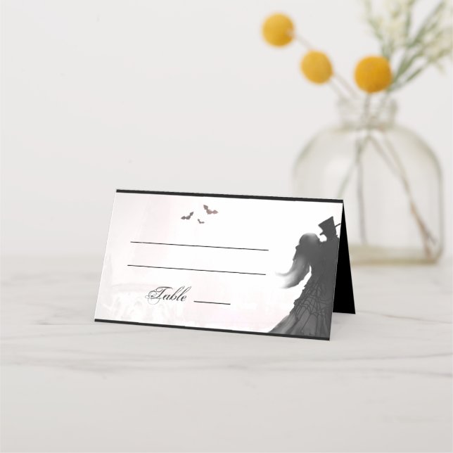 De Placement Carte Mariage Gothic Lover (Devant)