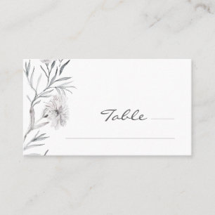 De Placement Carte Mariage simple et élégante