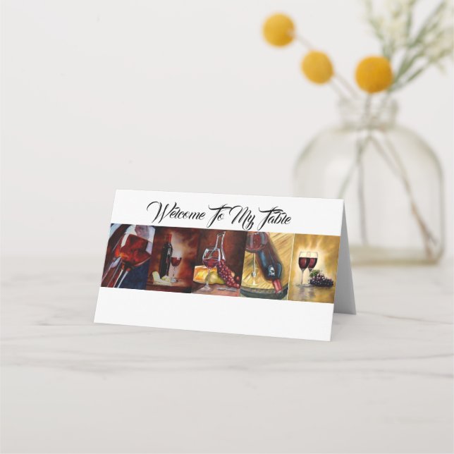 De Placement Carte Place - Bienvenue Dans Mon Accueil (Devant)