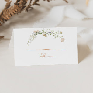 De Placement Carte Place Fleur sauvage du jardin d'automne Mari