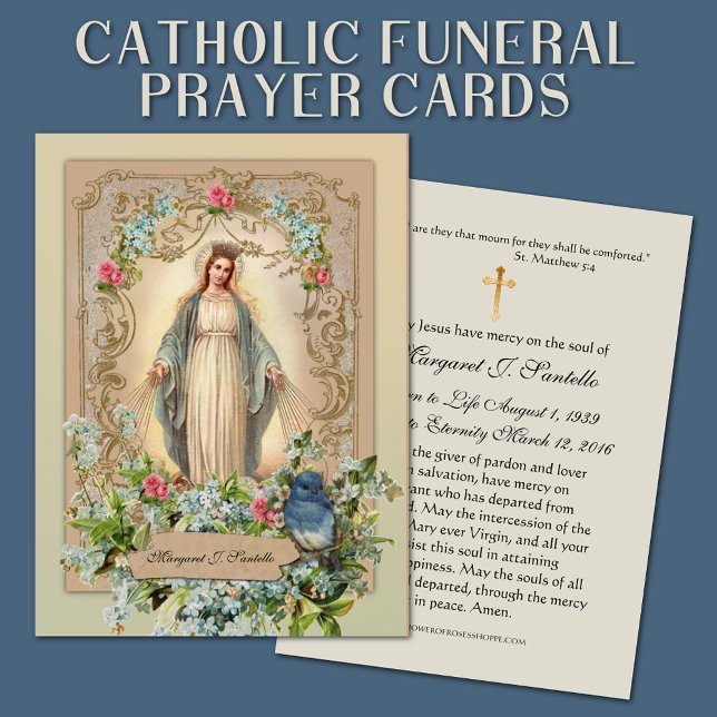 De Placement Carte Sainte du Mémorial funéraire catholique Vier (Créateur téléchargé)