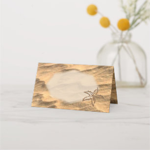 De Placement Carte Sandy Beach Place