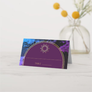 De Placement Carte spatiale Astrologique Galaxy Arch Violet Cos