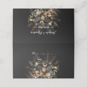 De Placement Carte vintage foncé