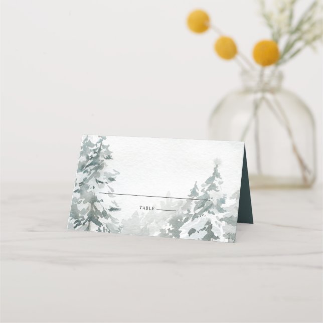 De Placement Carte Woodland Forest Place (Devant)