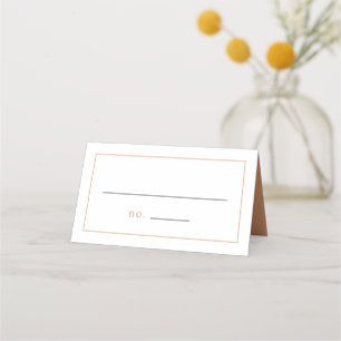 De Placement Chic Dusty rose Ditzy Mariage Floral Carte Place