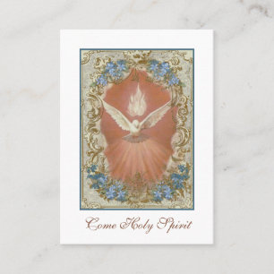 De Placement Confirmation Carte religieuse Saint-Esprit Dove Pl