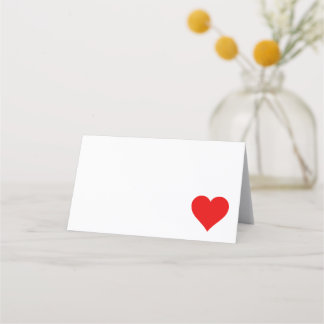 De Placement Love - Carte Heart Place