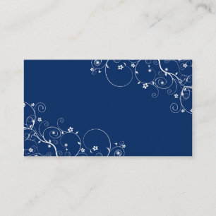 De Placement Marine Floral Vines Mariage Carte Escort/Place