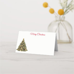 De Placement Nom Carte Place-Christmas Tree Carte Place