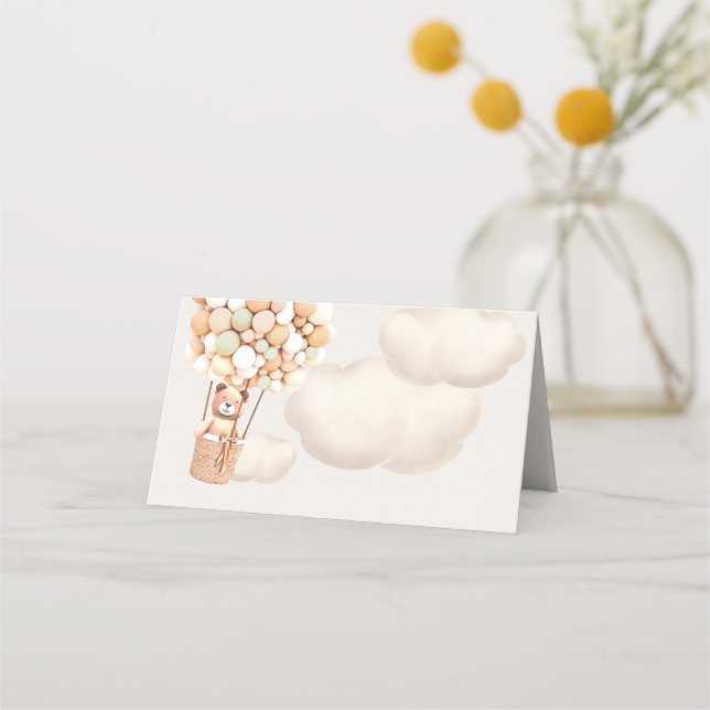 De Placement On Peut Attendre ! Carte baby shower (Dos)