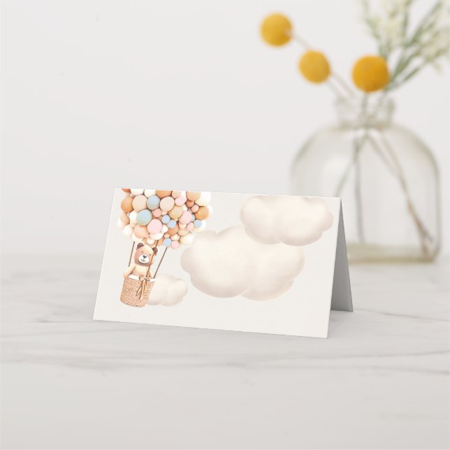 De Placement On Peut Attendre ! Carte baby shower (Dos)