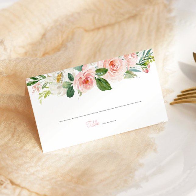 De Placement Planche rose Quinceañera Plaqué Carte Rose (Créateur téléchargé)