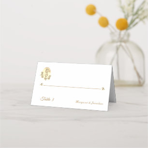 De Placement Sepia Virgin Mary Mariage Carte Place pliée