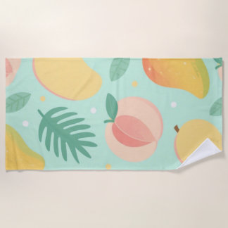 De Plage Fruits baisés au soleil - Serviette Tropical Calm 
