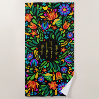De Plage Quand La Vie Vous Donne Citrons Beach Serviette