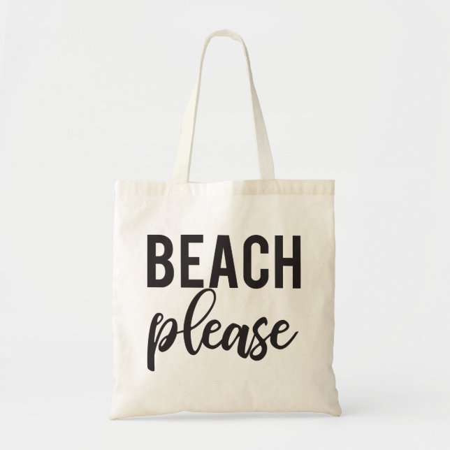 De plage sac fourre-tout moderne à style svp - (Devant)