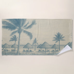 De Plage Serviette Riviera