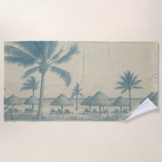 De Plage Serviette Riviera