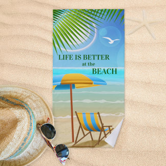 De Plage Serviette Tropical Beach Paradise