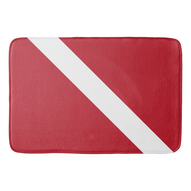 De plongeur tapis de bain vers le bas (Devant)