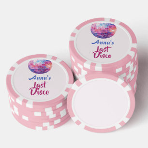 De Poker Dernière soirée Disco entre célibataires   Jetons 
