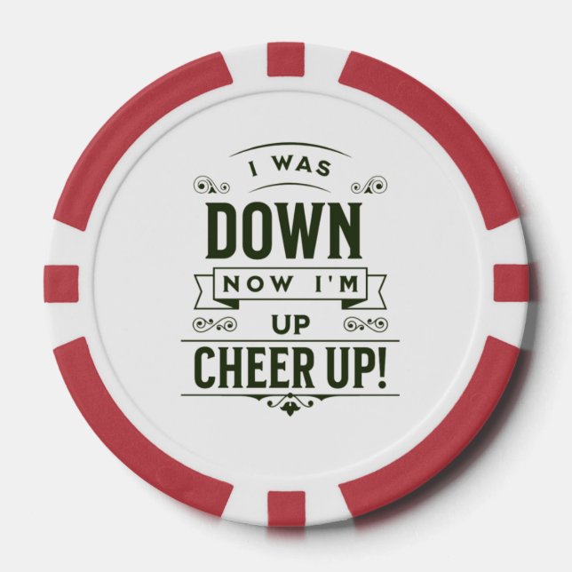 DE POKER MAINTENANT JE SUIS EN HAUT REDRESSEZ VOUS JETONS D (Recto)