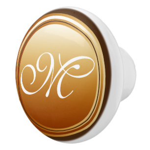 De Porte En Céramique Bouton DO-IT-YOURSELF - Customisez votre monogramm