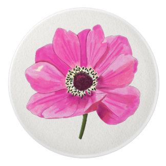 De Porte En Céramique bouton floral Blush Bloom
