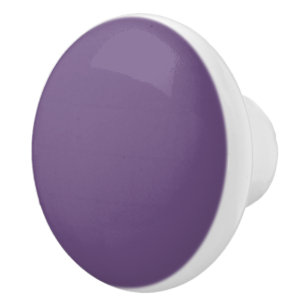 De Porte En Céramique Bouton mauve