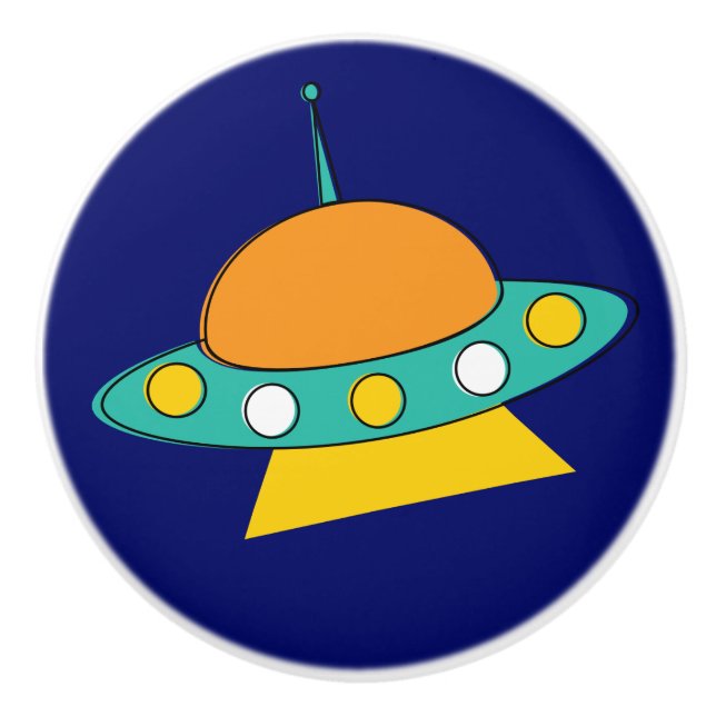 De Porte En Céramique Cinquante-vingts - bouton OVNI (Devant)