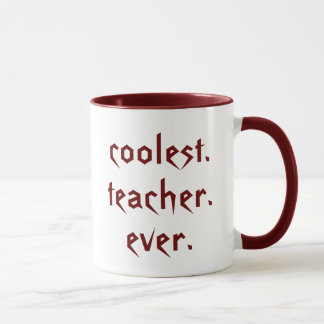 De professeur la tasse de café la plus fraîche