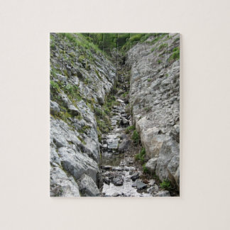 De puzzle étrange de formation de roche