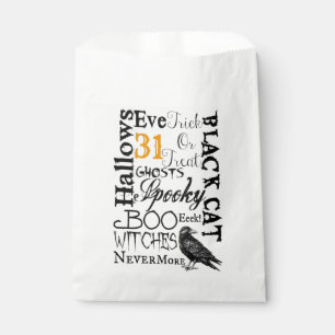 De Raven sacs de cadeau plus jamais Halloween
