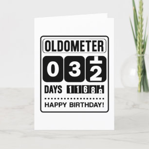 De Remerciements 32e Anniversaire Carte Oldometer