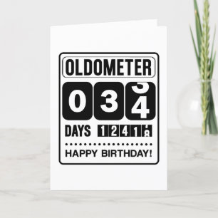 De Remerciements 34e Anniversaire Carte Oldometer